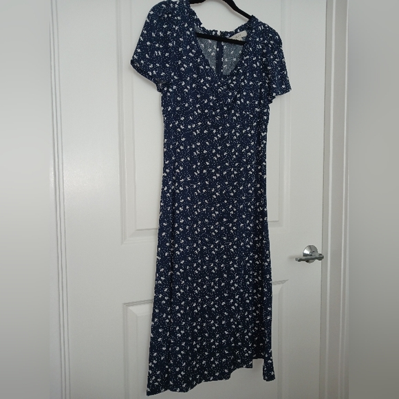 Loft - Floral Pattern Dress - Picture 2 of 5